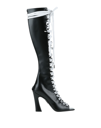 Dsquared2 Knee Boots In Black