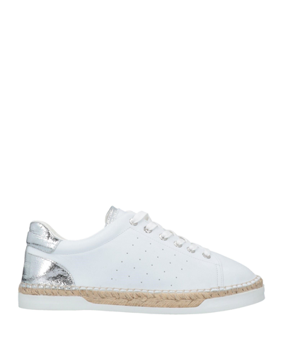Canal St Martin Espadrilles In White