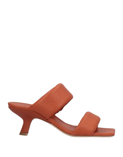 Vic Matie Sandals In Red