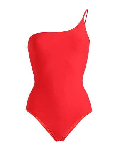 Merci , One-piece Swimsuits In Red