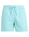 COLORFUL STANDARD COLORFUL STANDARD CLASSIC SWIM SHORTS MAN SWIM TRUNKS TURQUOISE SIZE S RECYCLED POLYAMIDE, POLYAMIDE