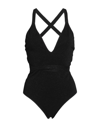 Circus Hotel One-piece Swimsuits In Black