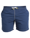 Hartford Mid-length Swim Shorts In Blue