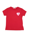 Vicolo Kids' T-shirts In Red