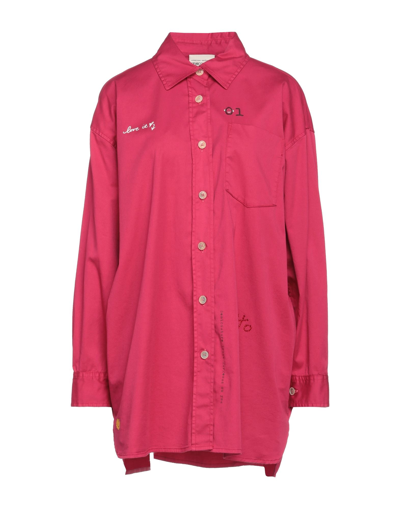 Semicouture Shirts In Garnet