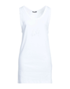 Ann Demeulemeester Tank Tops In White