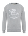 Maison Kitsuné Sweatshirts In Grey