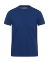 Original Vintage Style T-shirts In Blue