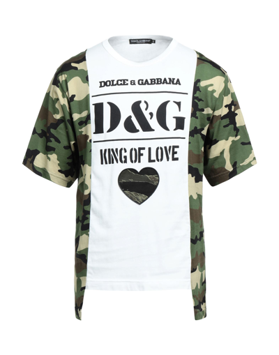 Dolce & Gabbana T-shirts In White
