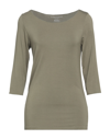 Majestic T-shirts In Military Green