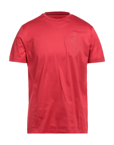 Ferrari T-shirts In Red