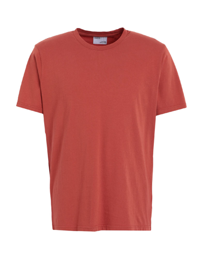 Colorful Standard T-shirts In Red