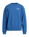 Sporty And Rich Wellness Studio Crew-neck Sweatshirt In Blue