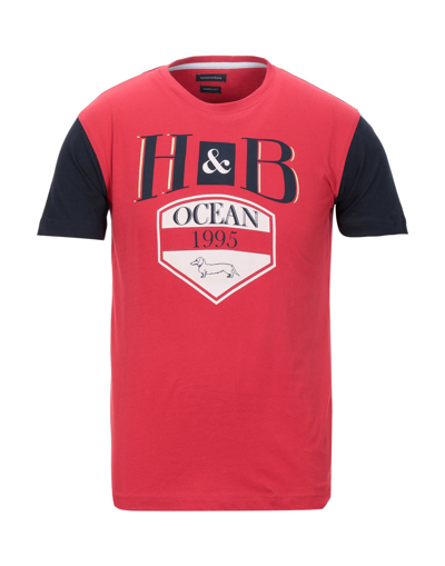 Harmont & Blaine T-shirts In Red