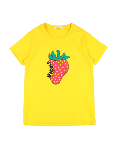 Vicolo T-shirts In Yellow
