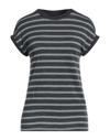 Eleventy T-shirts In Steel Grey