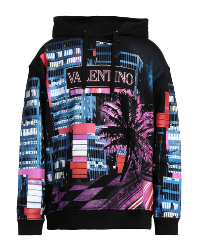 Valentino Sweatshirts In Black