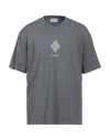 Amish T-shirts In Grey
