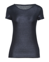 Majestic T-shirts In Dark Blue