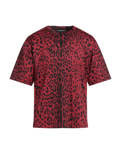 Dolce & Gabbana T-shirts In Red