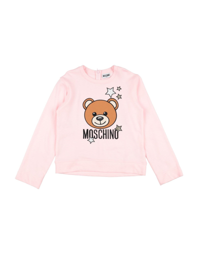 Moschino Teen Kids' Sweatshirts In Pink