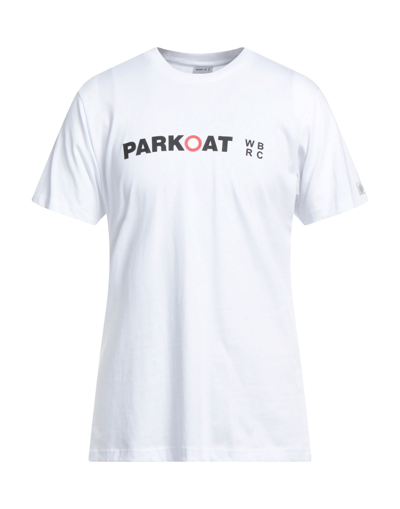 Parkoat T-shirts In White