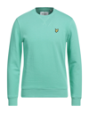 Lyle & Scott Sweatshirts In Light Green