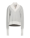Agolde Sweatshirts In Light Grey