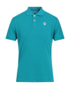North Sails Polo Shirts In Turquoise