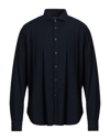 Tintoria Mattei 954 Shirts In Dark Blue