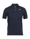 K-way Polo Shirts In Blue