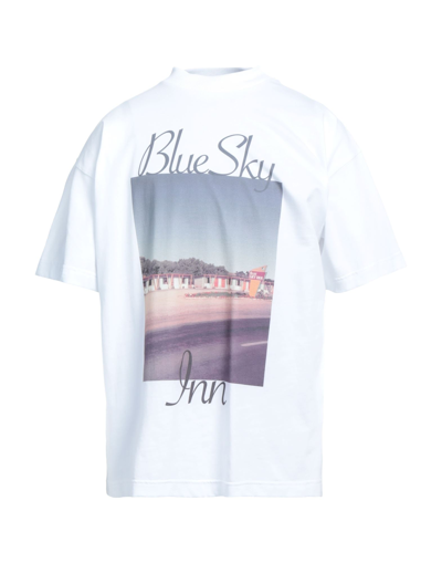 Blue Sky Inn T-shirts In White