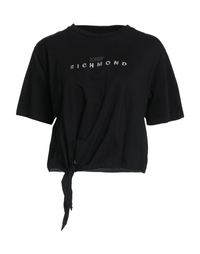 John Richmond T-shirts In Black