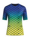 Off-white Athleisure Monogram Short Sleeve T-shirt In Multi