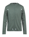 A-cold-wall* Man Sweatshirt Military Green Size Xl Polyester, Elastane