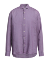 Drumohr Shirts In Purple