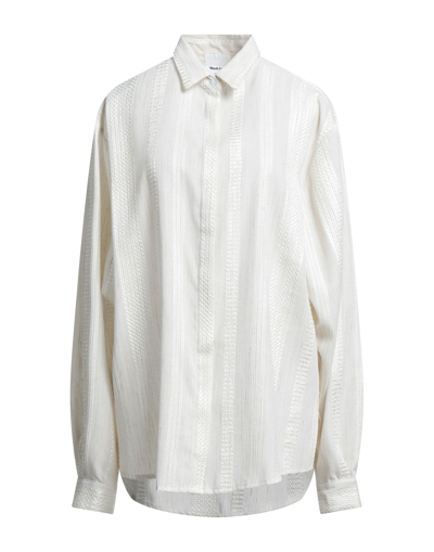 Black Coral Shirts In White