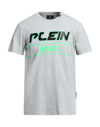 Plein Sport T-shirts In Grey