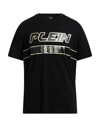 Plein Sport T-shirts In Black