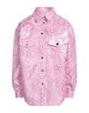 Etro Multicolor Nylon Pattern Shirt In Pink