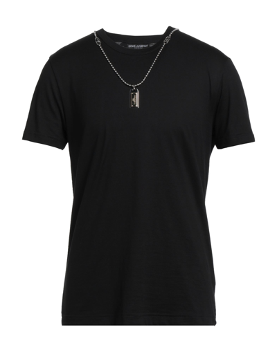 Dolce & Gabbana T-shirts In Black