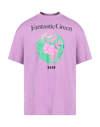 Msgm T-shirts In Purple