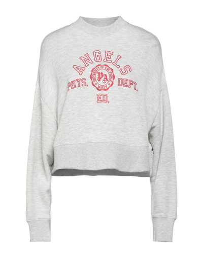Palm Angels Sweatshirts In Grey