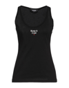 Dsquared2 Tank Tops In Black
