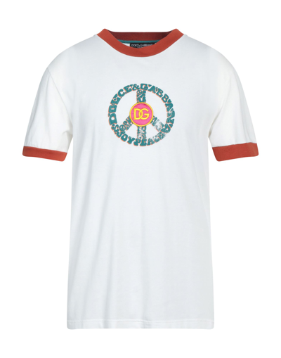 Dolce & Gabbana T-shirts In White