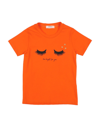 Vicolo Kids' T-shirts In Orange