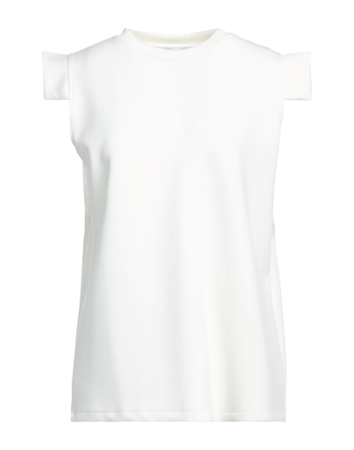 Via Delle Rose T-shirts In Ivory