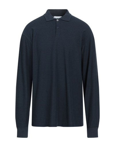 Soulland Polo Shirts In Dark Blue | ModeSens
