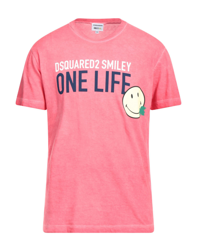 Dsquared2 One Life Short-sleeve T-shirt In Red