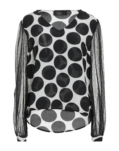 Clips Blouses In Black